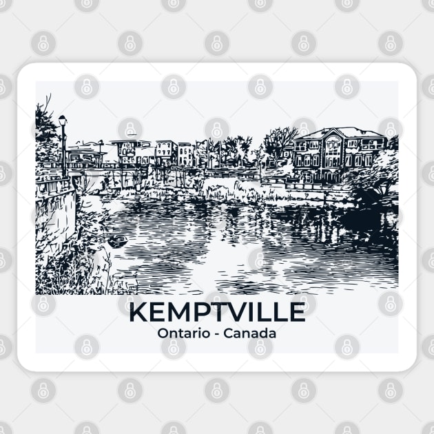 Kemptville - Ontario Sticker by Lakeric